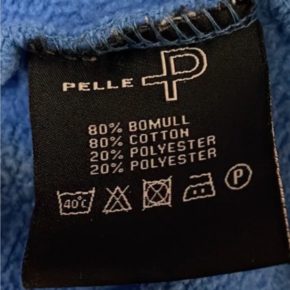 Pelle P Petterson Mens Team Sailing Racing Full Zip Hoodie M Nautical Blue Rare - Picture 10 of 10